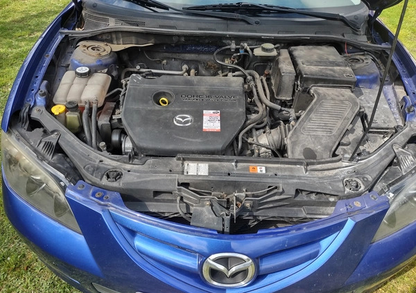 Mazda 3 cena 14900 przebieg: 154246, rok produkcji 2007 z Solec Kujawski małe 56